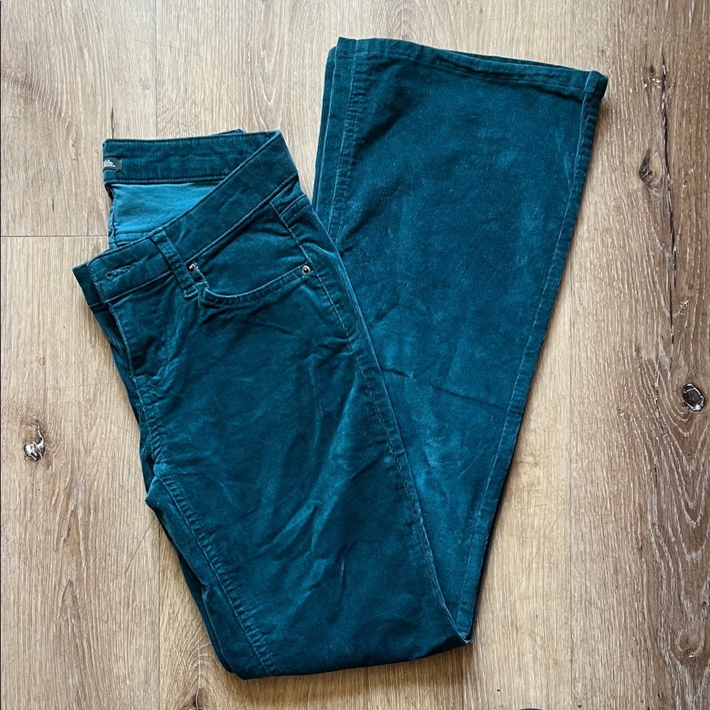 Teal Women's Corduroy Jeans